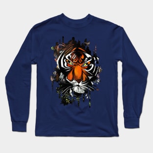 Tiger Stare Long Sleeve T-Shirt